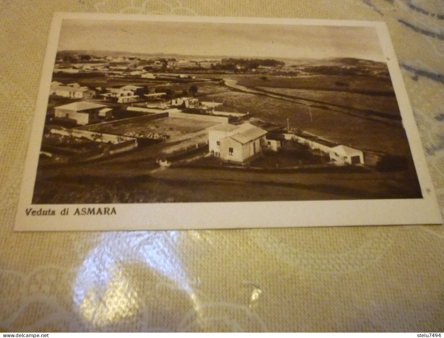 B866 Veduta Di Asmara Cm14x9 No Viaggiata - Erythrée