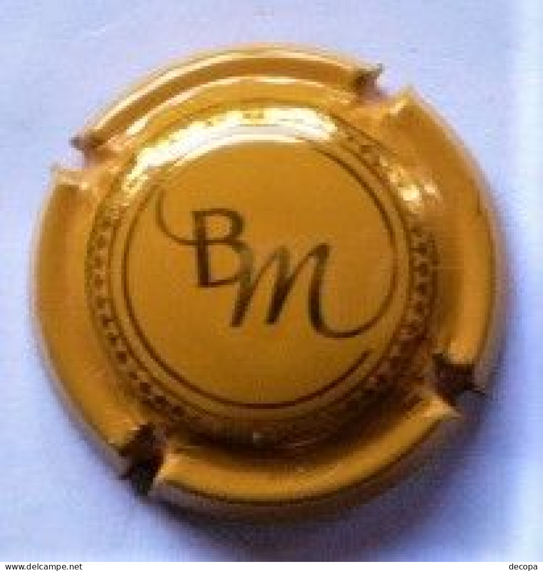 (ds-103) CAPSULE Bernard Massard  Jaune  -  Geel - Placas De Cava