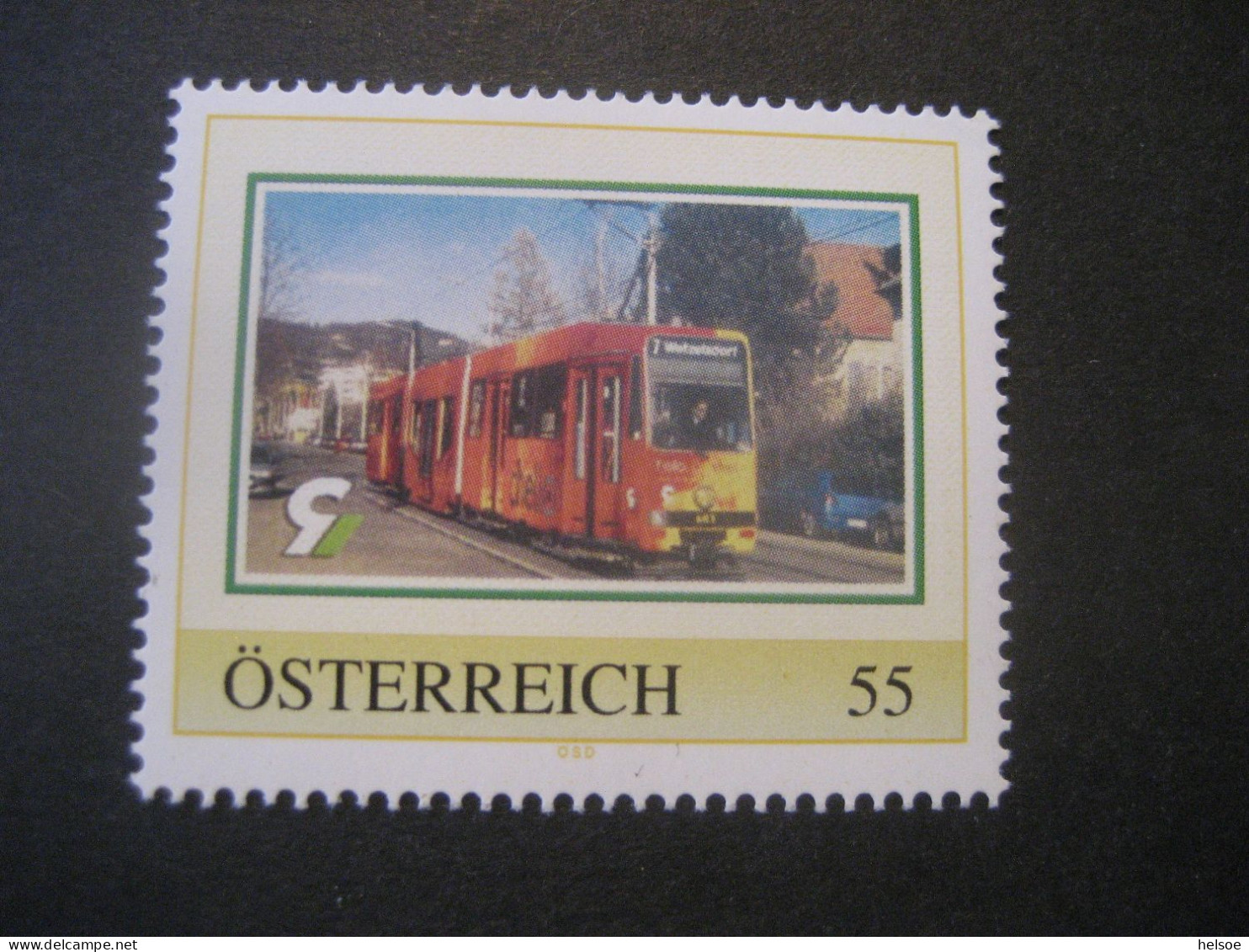 Österreich- PM Straßenbahn Ungebraucht - Personalisierte Briefmarken