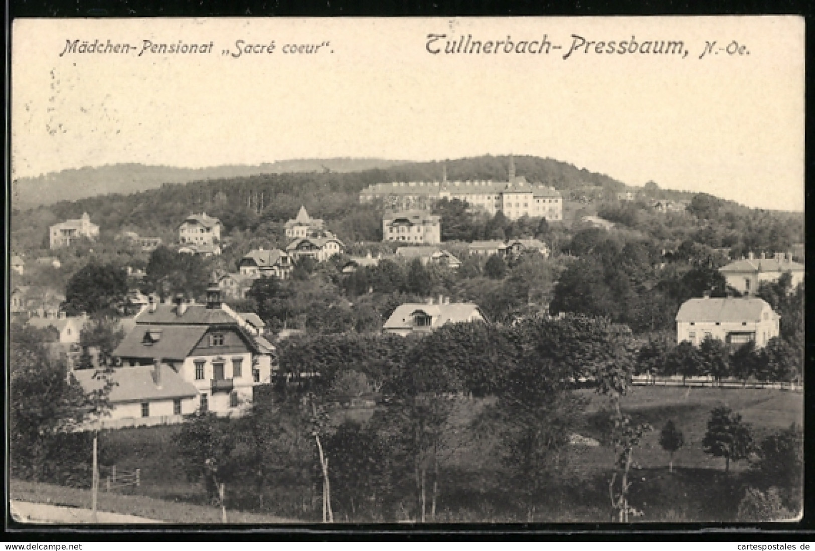 AK Tullnerbach-Pressbaum, Mädchen-Pensionat Sacré Coeur  - Sonstige & Ohne Zuordnung