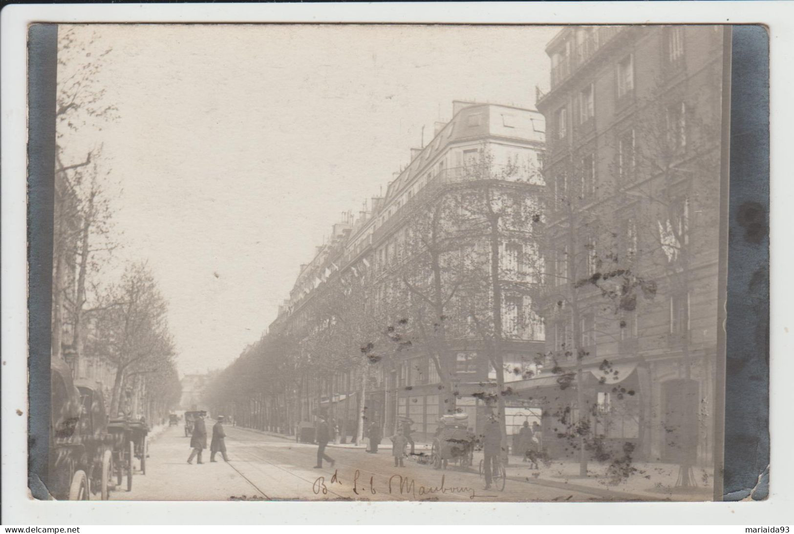 PARIS - SEINE - 7e ARRT - CARTE PHOTO - BOULEVARD DE LATOUR MAUBOURG - Arrondissement: 07