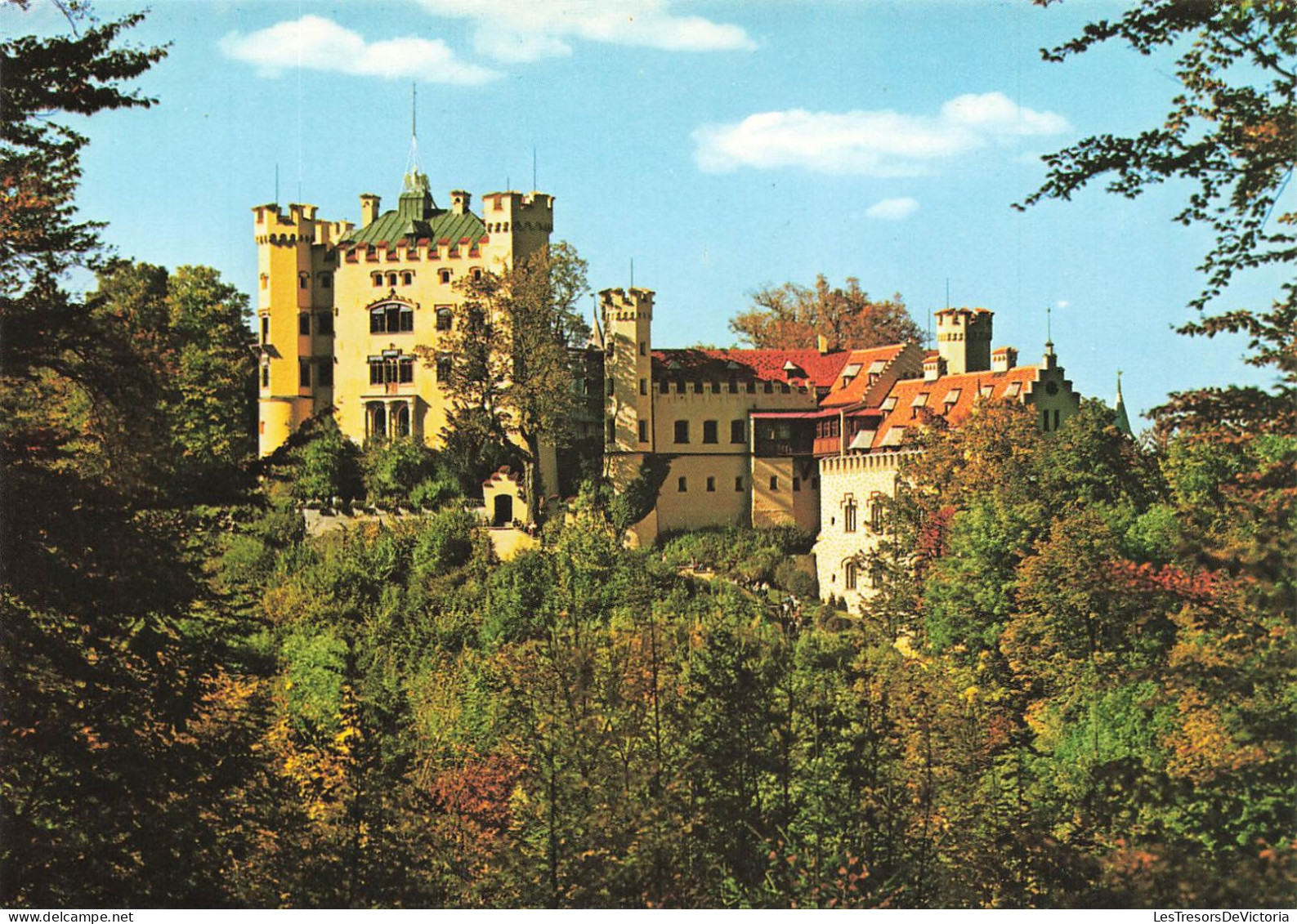 ALLEMAGNE - Konigsschloss Hohenschwangau - The Castle Hohenschwangau Was Built - Carte Postale Ancienne - Other & Unclassified