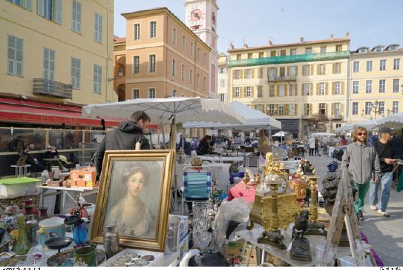 Nice  - CPM -  Marché à La Brocante - Vue - (3CP) - Otros & Sin Clasificación