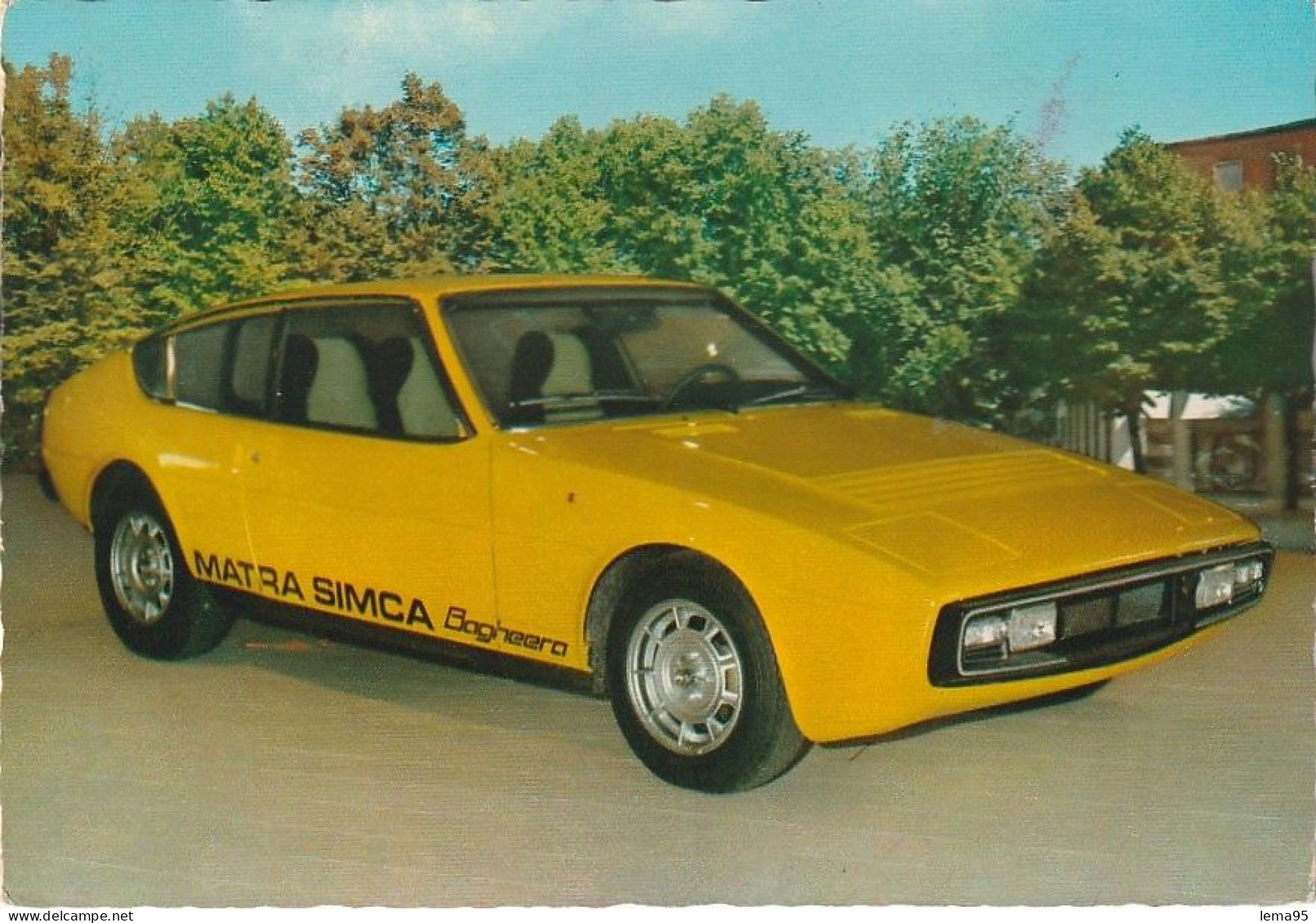 AUTOMOBILI MATRA SIMCA BAGHEERA VIAGGIATA - Andere & Zonder Classificatie