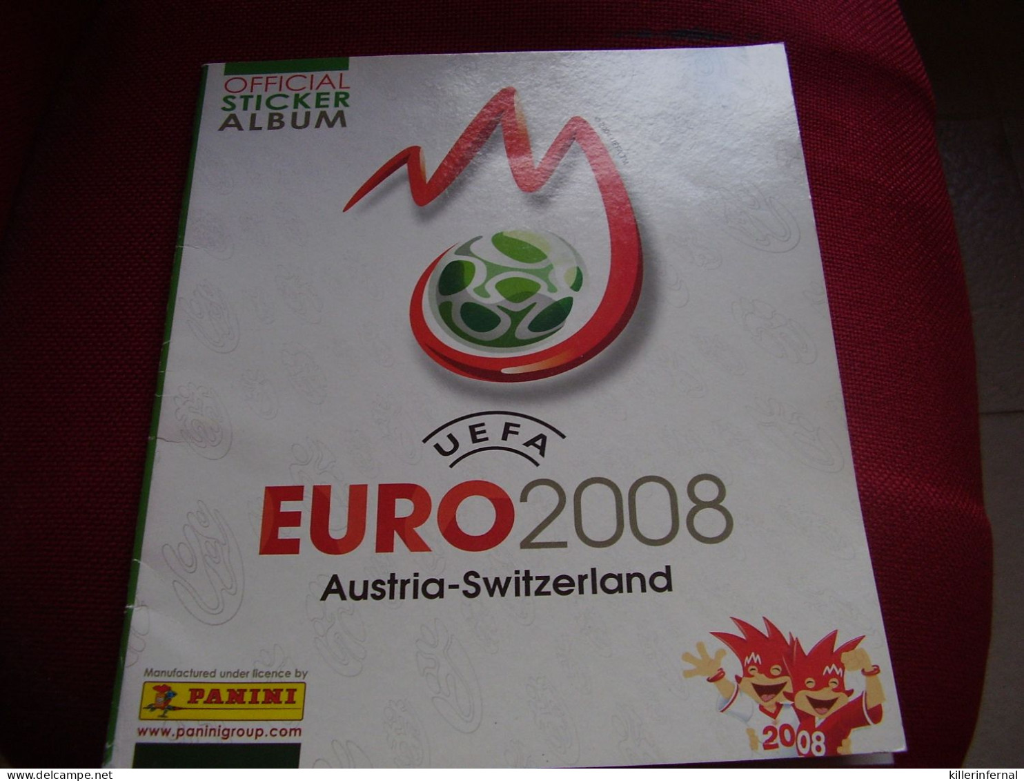 Album Chromos Images Vignettes Stickers Panini *** Austria  Euro  2008 *** - Albums & Katalogus