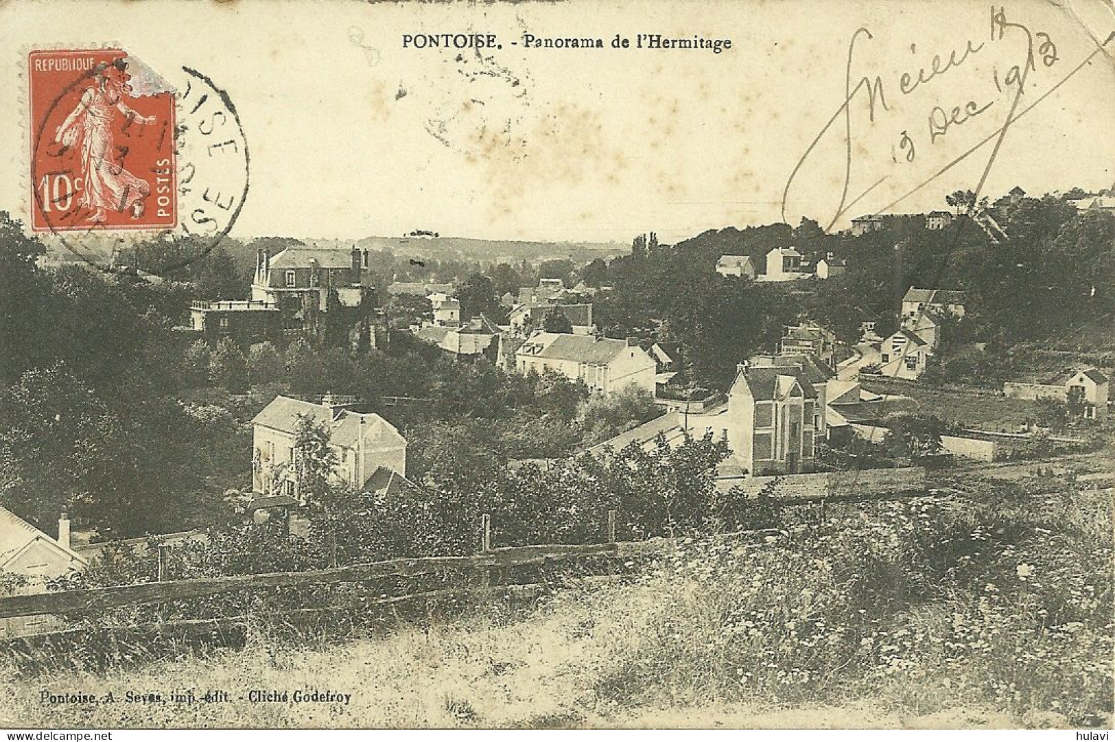 95  PONTOISE - PANORAMA DE L' HERMITAGE (ref 9345) - Pontoise