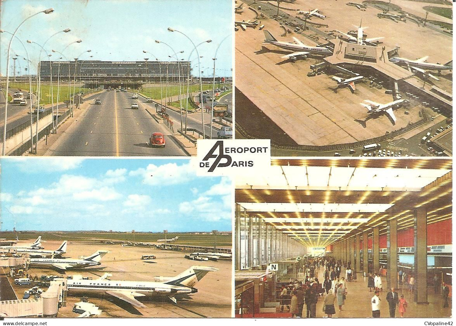 AEROPORT DE PARIS - ORLY (94) Carte Multivues De 1973  CPSM GF - Orly