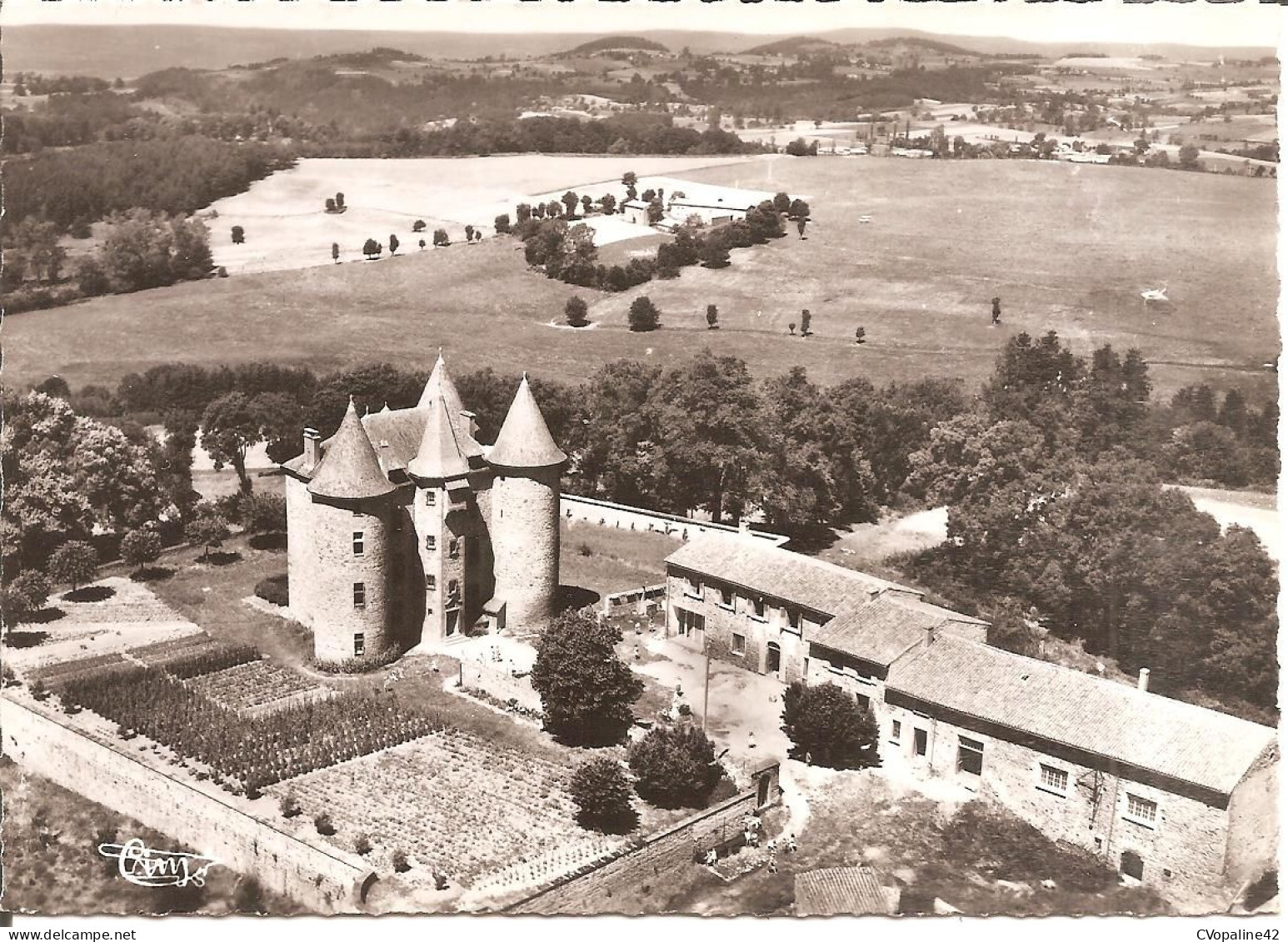 VERNET-la-VARENNE (63) Le Château De Montfort  CPSM  GF - Autres & Non Classés