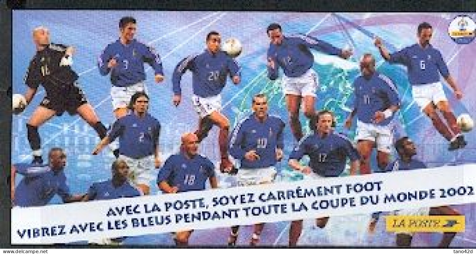 PAP FOOTBALL 2002 NON EMIS TTB ET RR - Prêts-à-poster: TSC Et Repiquages Semi-officiels