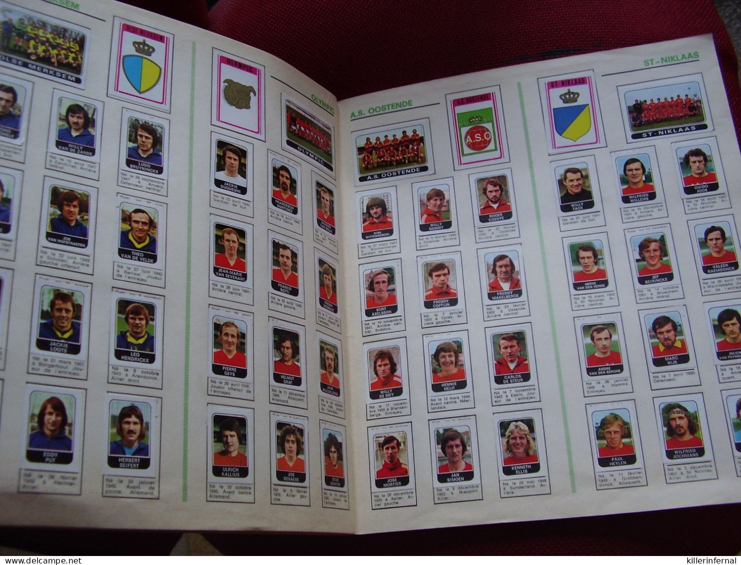 Album Chromos Images Vignettes Stickers Panini *** Football 1973-74 ***