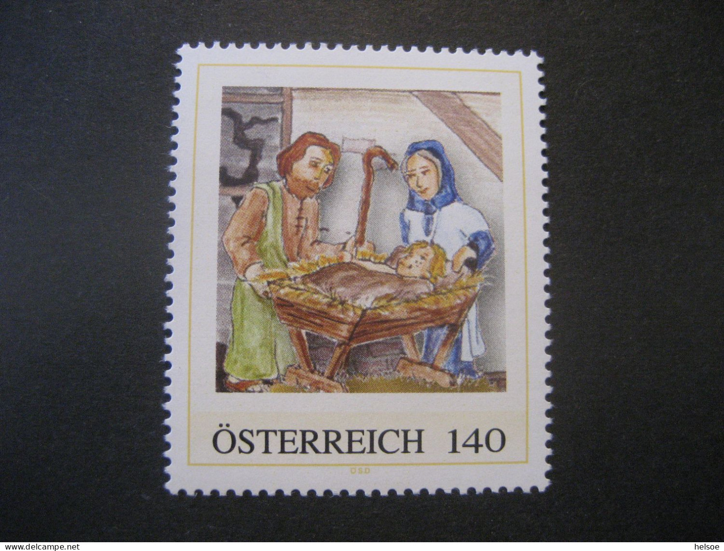 Österreich- PM Geburt Jesu Ungebraucht - Personnalized Stamps