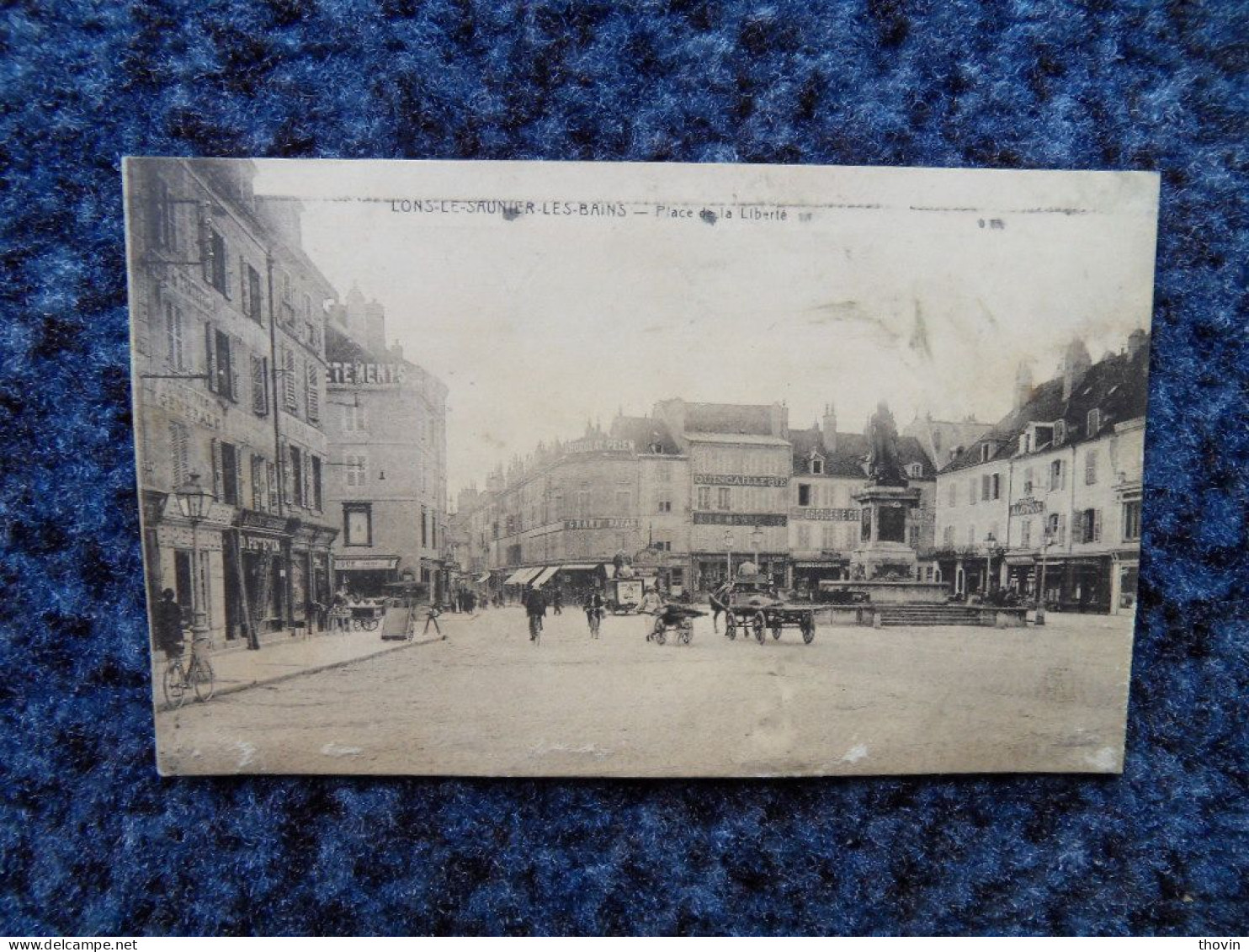 KB11/1223-Lons Le Saunier Place De La Liberté 1928 - Lons Le Saunier