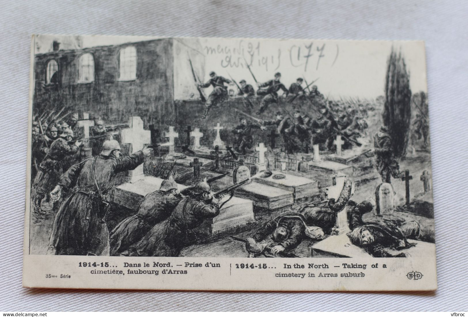 Prise D'un Cimetière, Faubourg D'Arras, Pas De Calais 62 - Arras