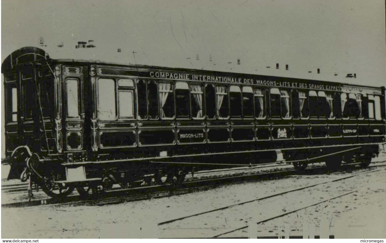 Reproduction - Wagon-lits N° 188, Construit En 1886 - Série 187 à 190 - Treinen
