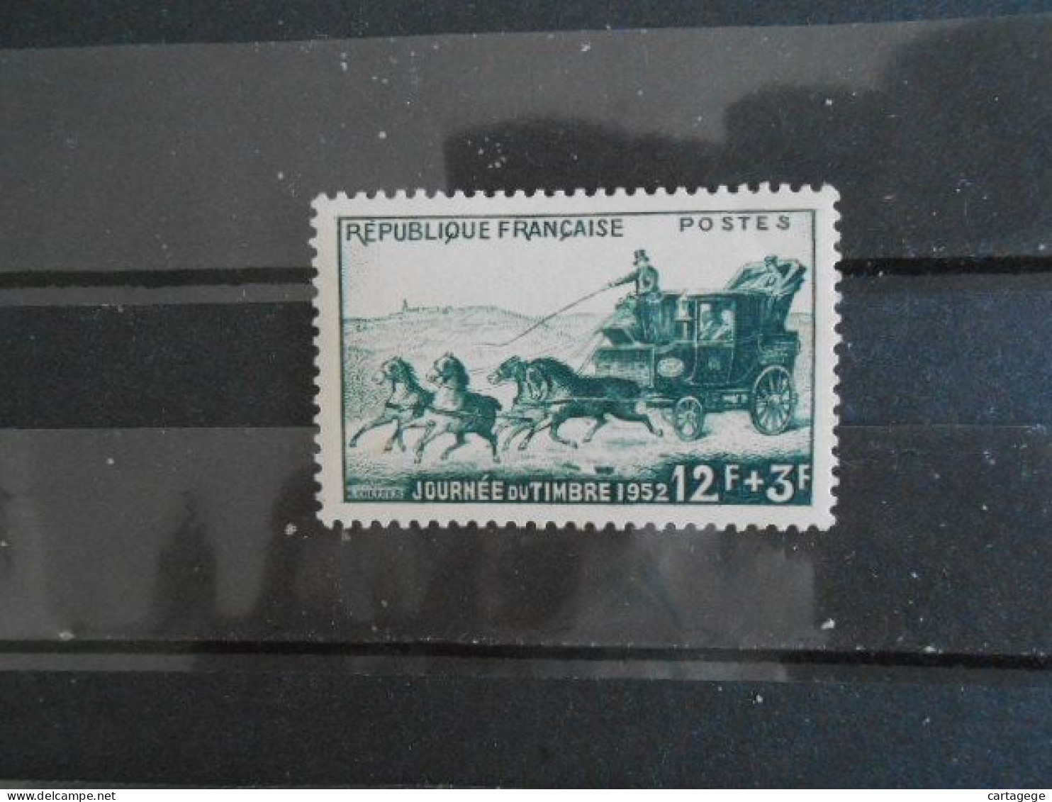 FRANCE YT 919 JOURNEE DU TIMBRE 1952** - Ungebraucht