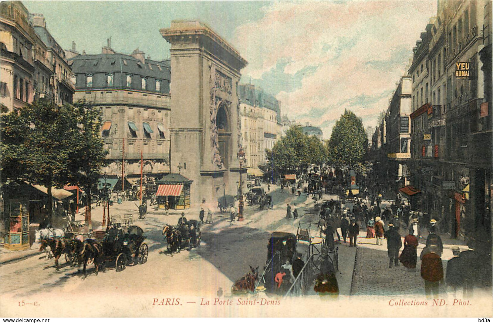 75 - PARIS - PORTE SAINT DENIS - Arrondissement: 10