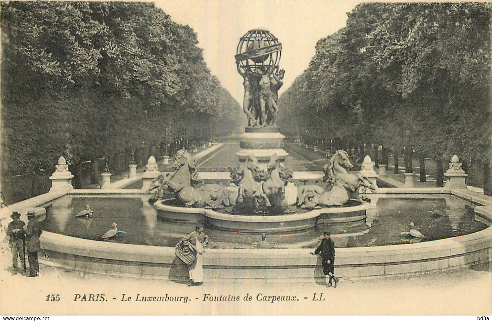 75 - PARIS - LE LUXEMBOURG - FONTAINE DE CARPEAUX - Parks, Gärten
