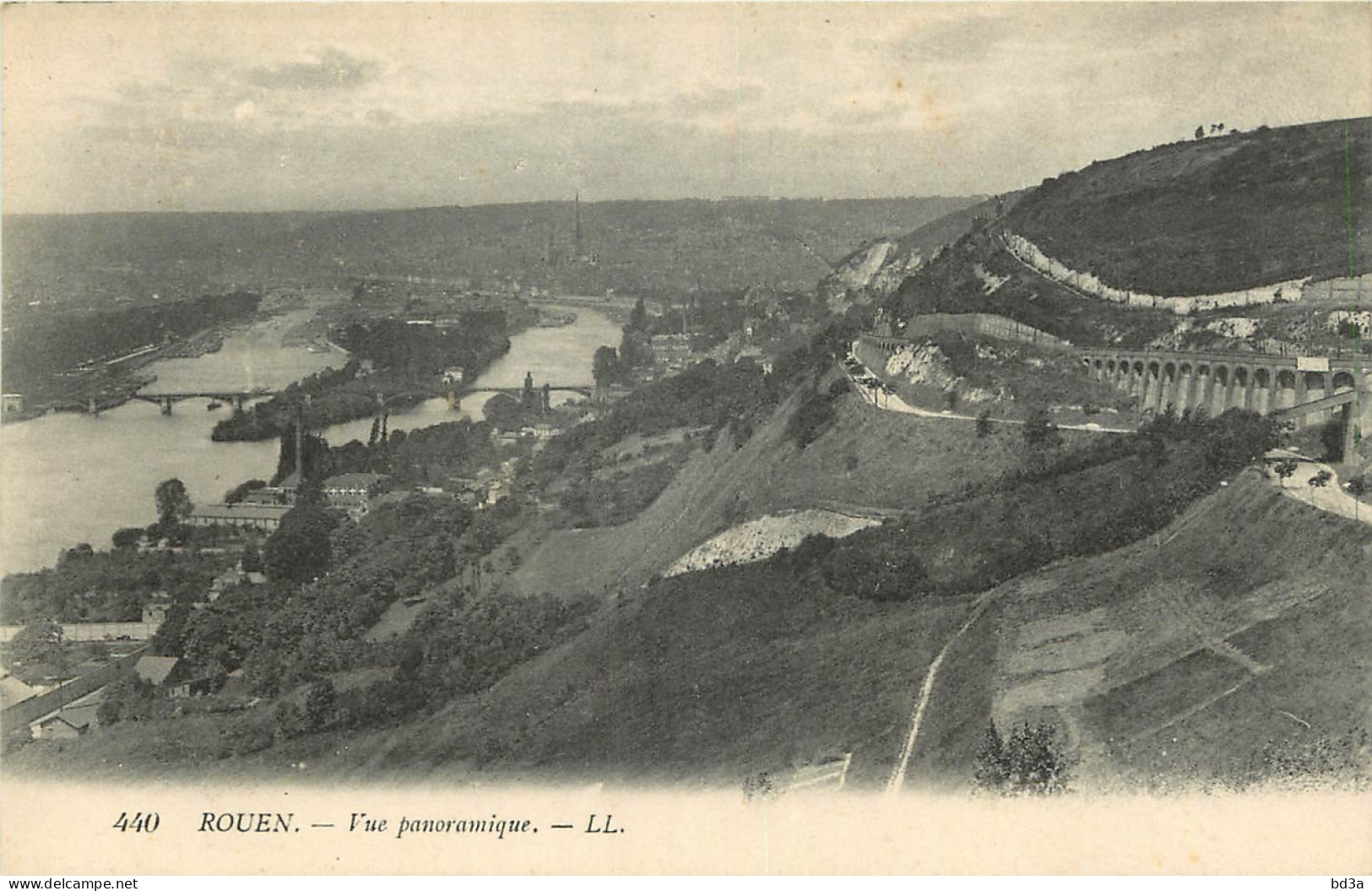 76 - ROUEN - VUE PANORAMIQUE - Rouen