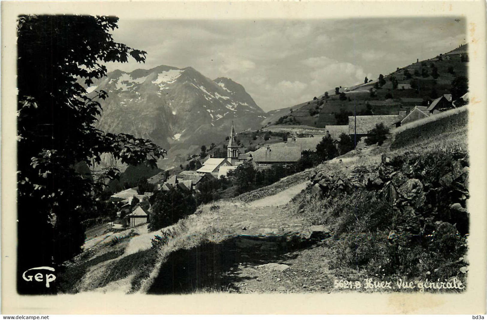 38 - HUEZ - VUE GENERALE - Autres & Non Classés