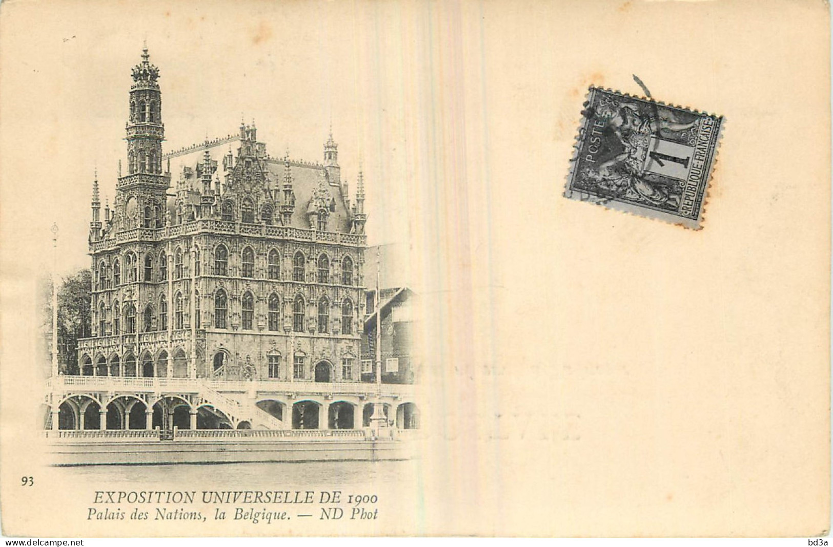 75 - PARIS - EXPOSITION DE 1900 - PALAIS DES NATIONS - Expositions