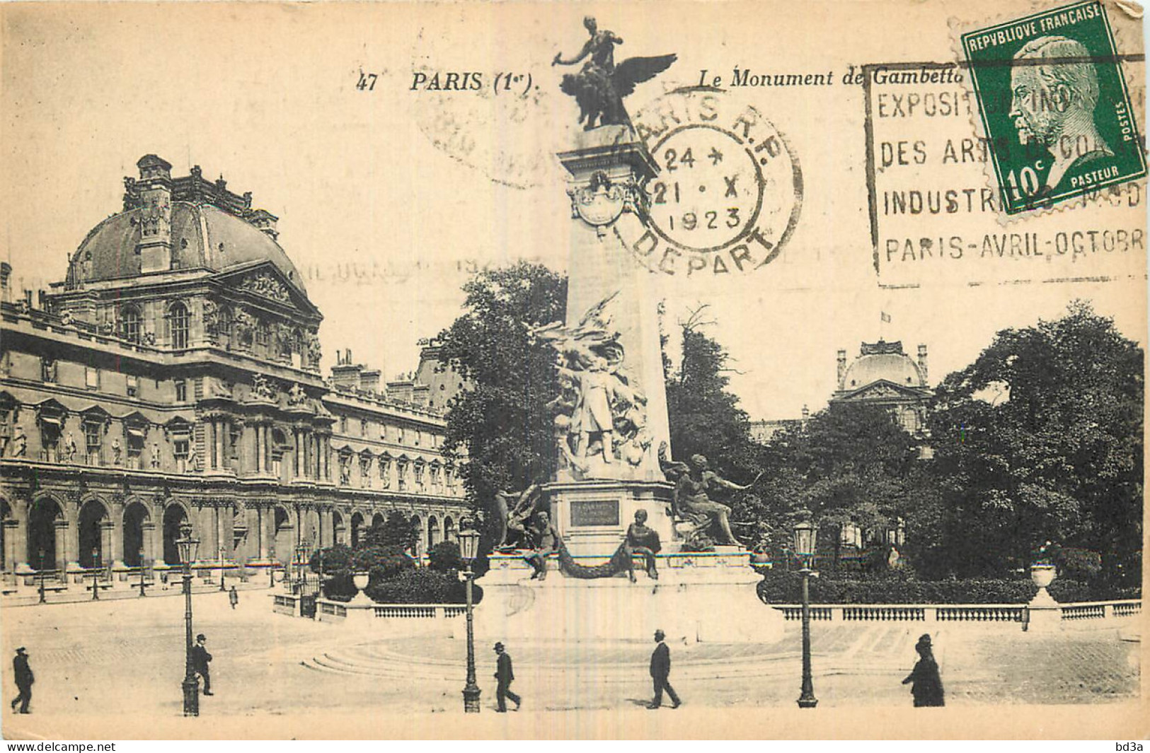 75 - PARIS - MONUMENT DE GAMBETTA - Arrondissement: 20