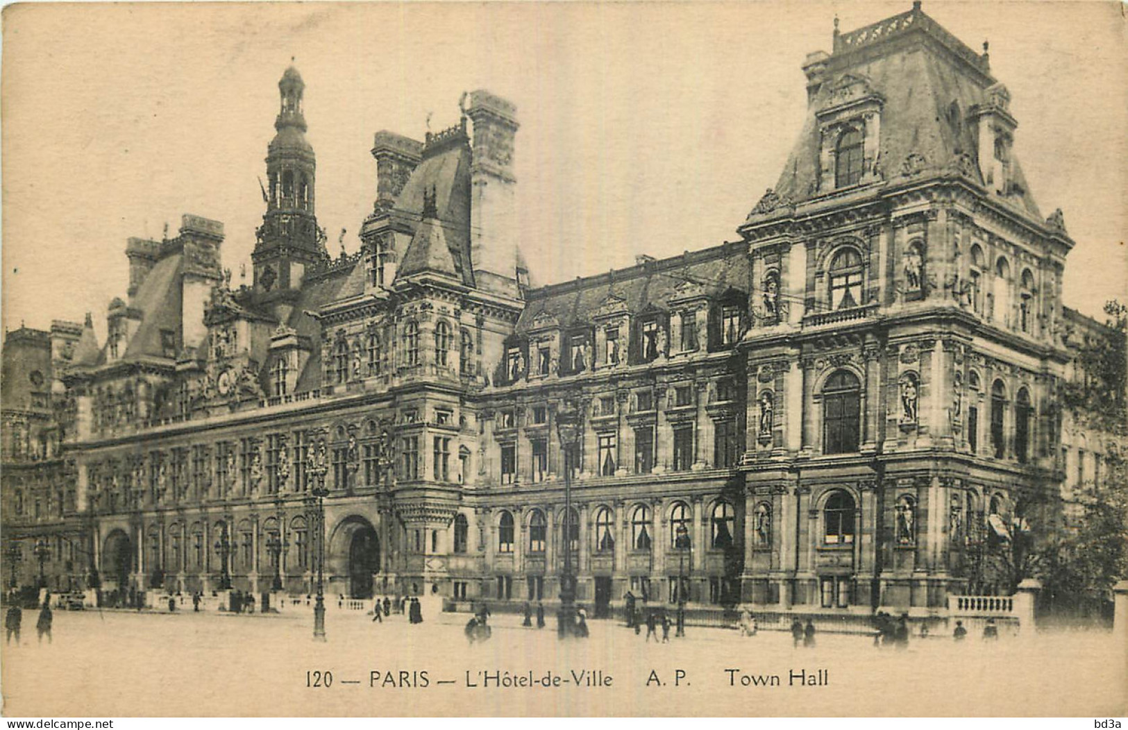 75 - PARIS - HOTEL DE VILLE - Paris (04)