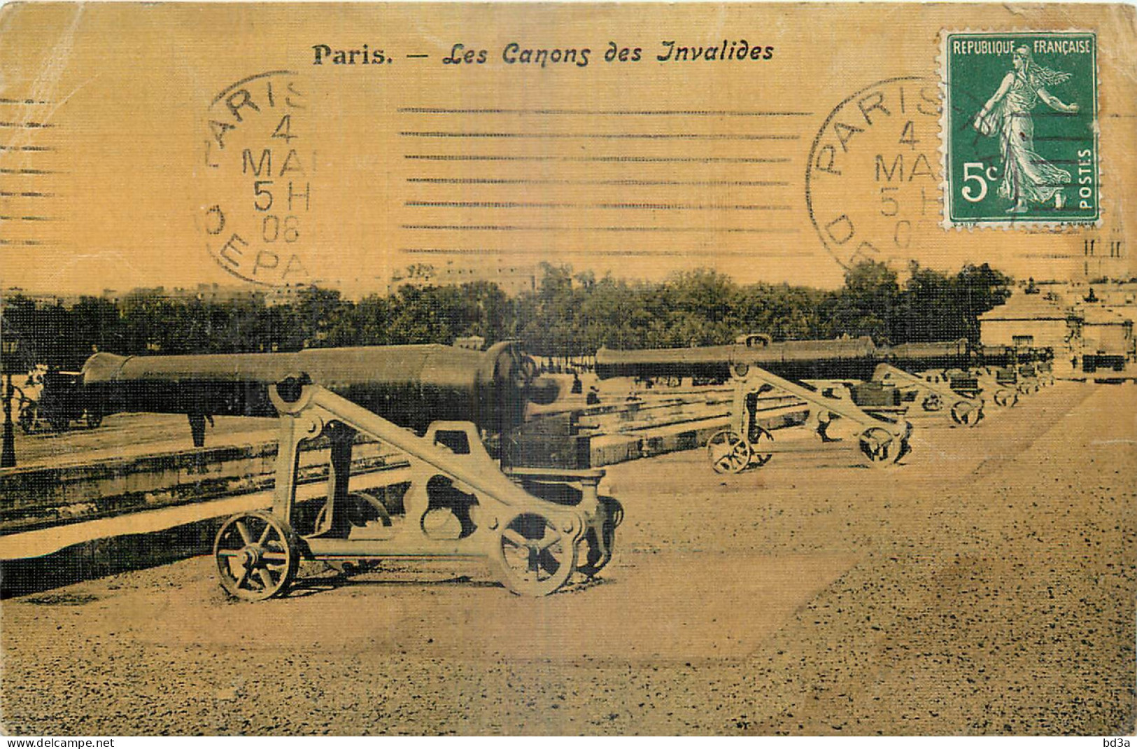 75 - PARIS - CANONS DES INVALIDES - Sonstige Sehenswürdigkeiten