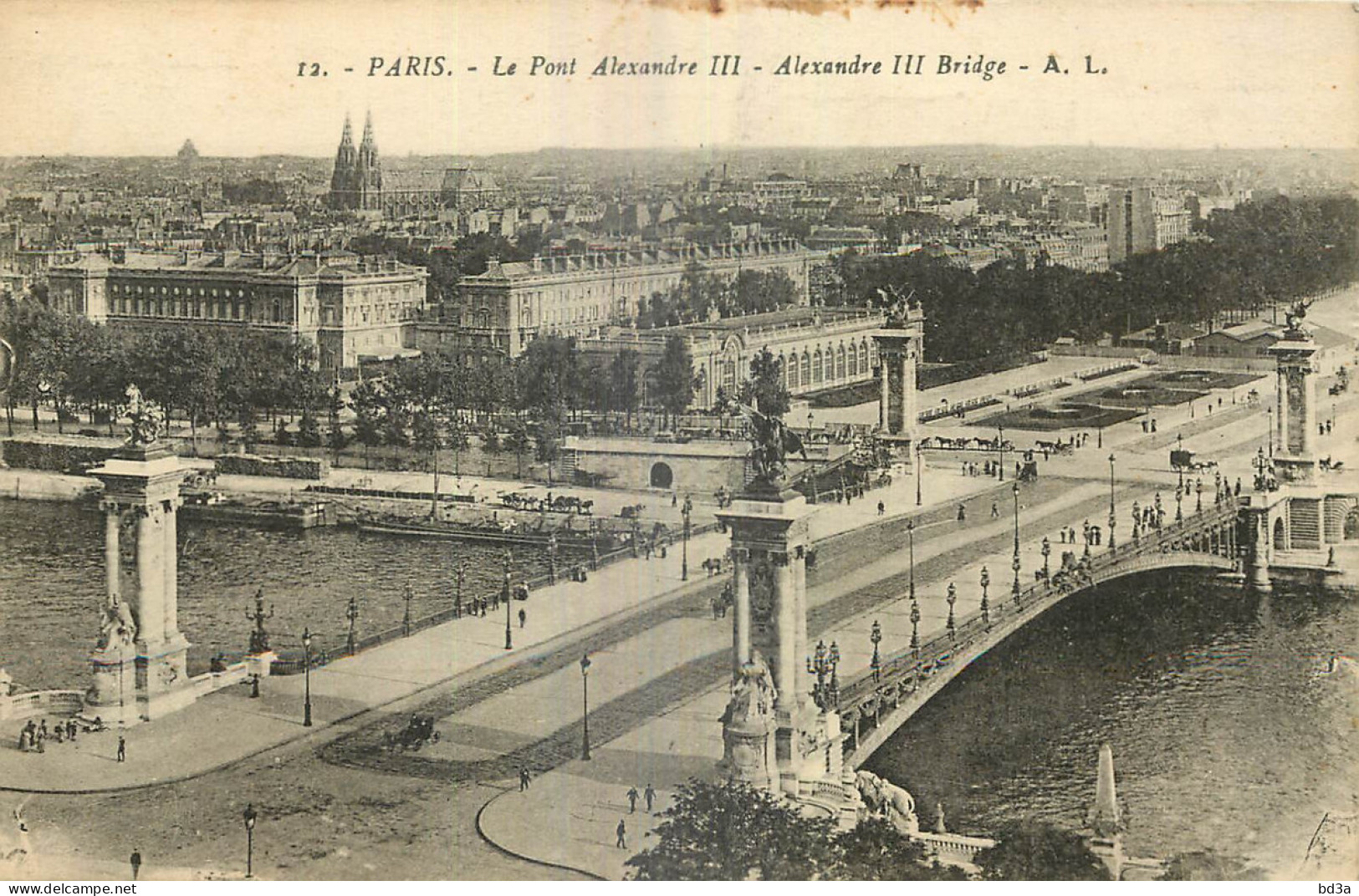 75 - PARIS - PONT ALEXANDRE III - Bruggen