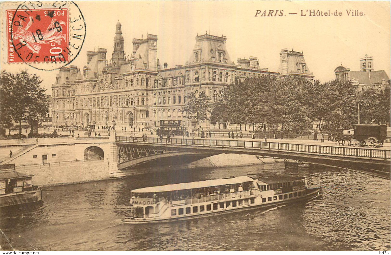 75 - PARIS - HOTEL DE VILLE - Autres Monuments, édifices