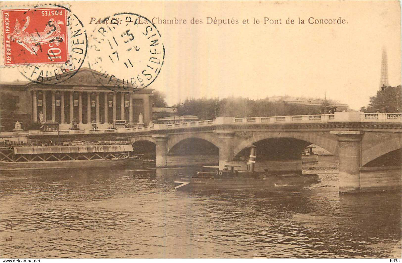 75 - PARIS - PONT DE LA CONCORDE - Brücken