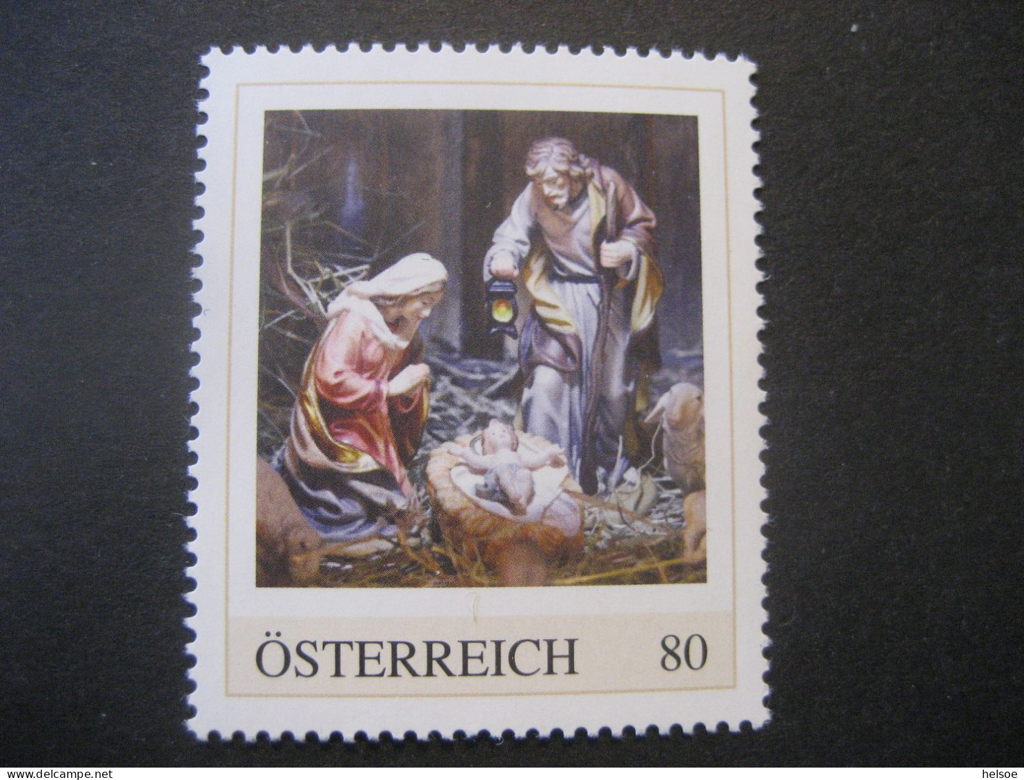 Österreich- PM An Der Krippe Ungebraucht - Personnalized Stamps