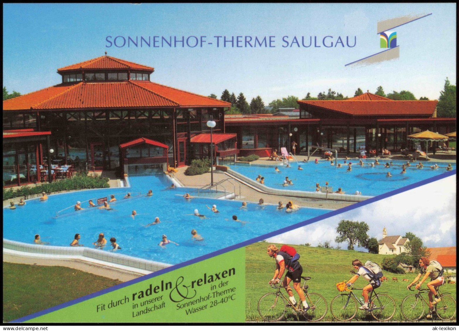 Ansichtskarte Bad Saulgau SONNENHOF-THERME SAULGAU 1998 - Autres & Non Classés