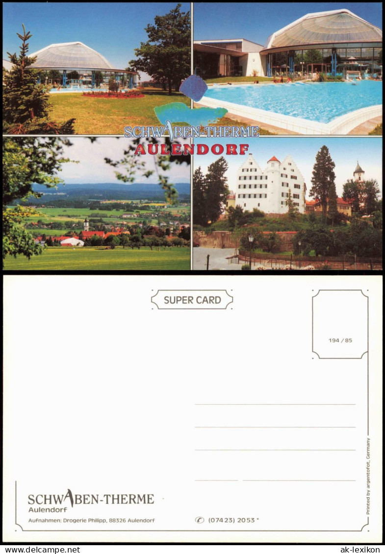 Ansichtskarte Aulendorf Schwaben-Therme (Mehrbildkarte) 2000 - Autres & Non Classés