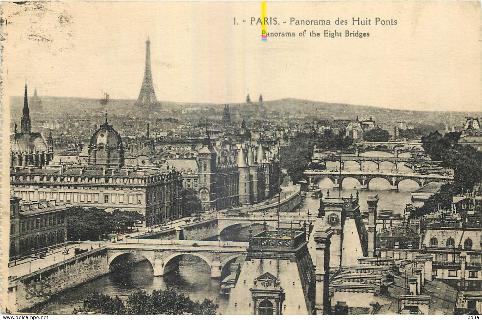 75 - PARIS - PANORAMA DES HUITS PONTS - Ponts