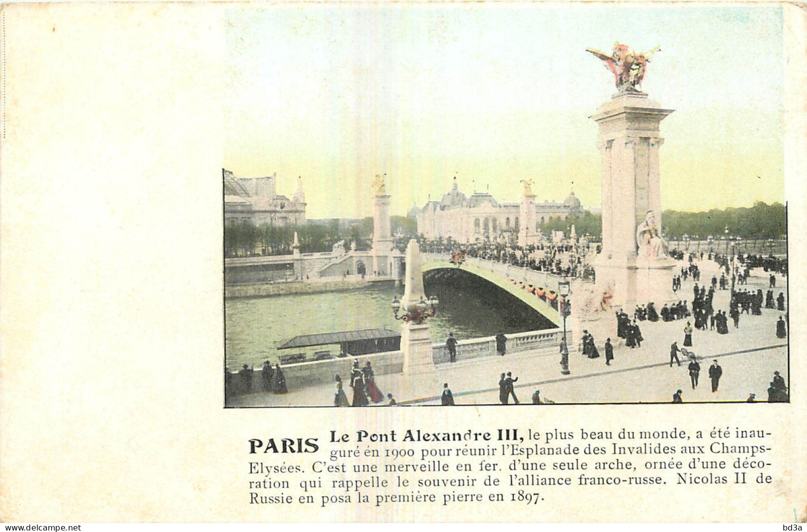 75 - PARIS - PONT ALEXANDRE III - Bridges