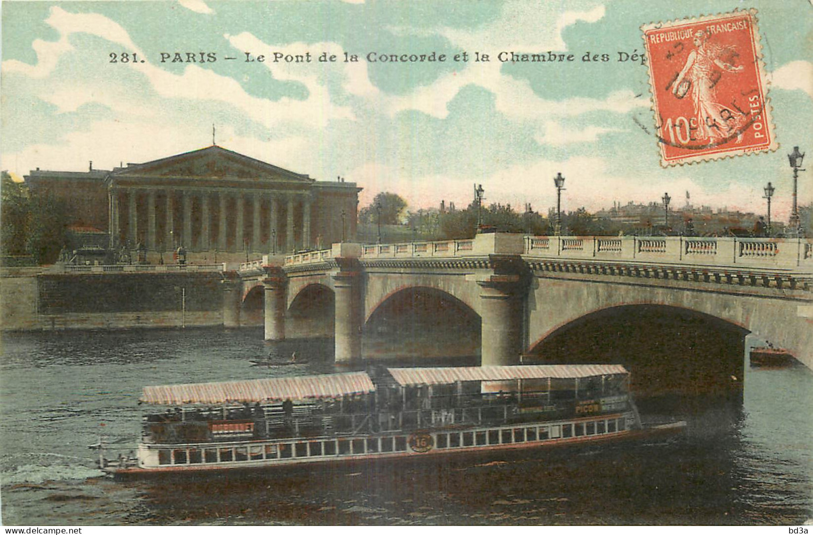 75 - PARIS - PONT DE LA CONCORDE - Bruggen