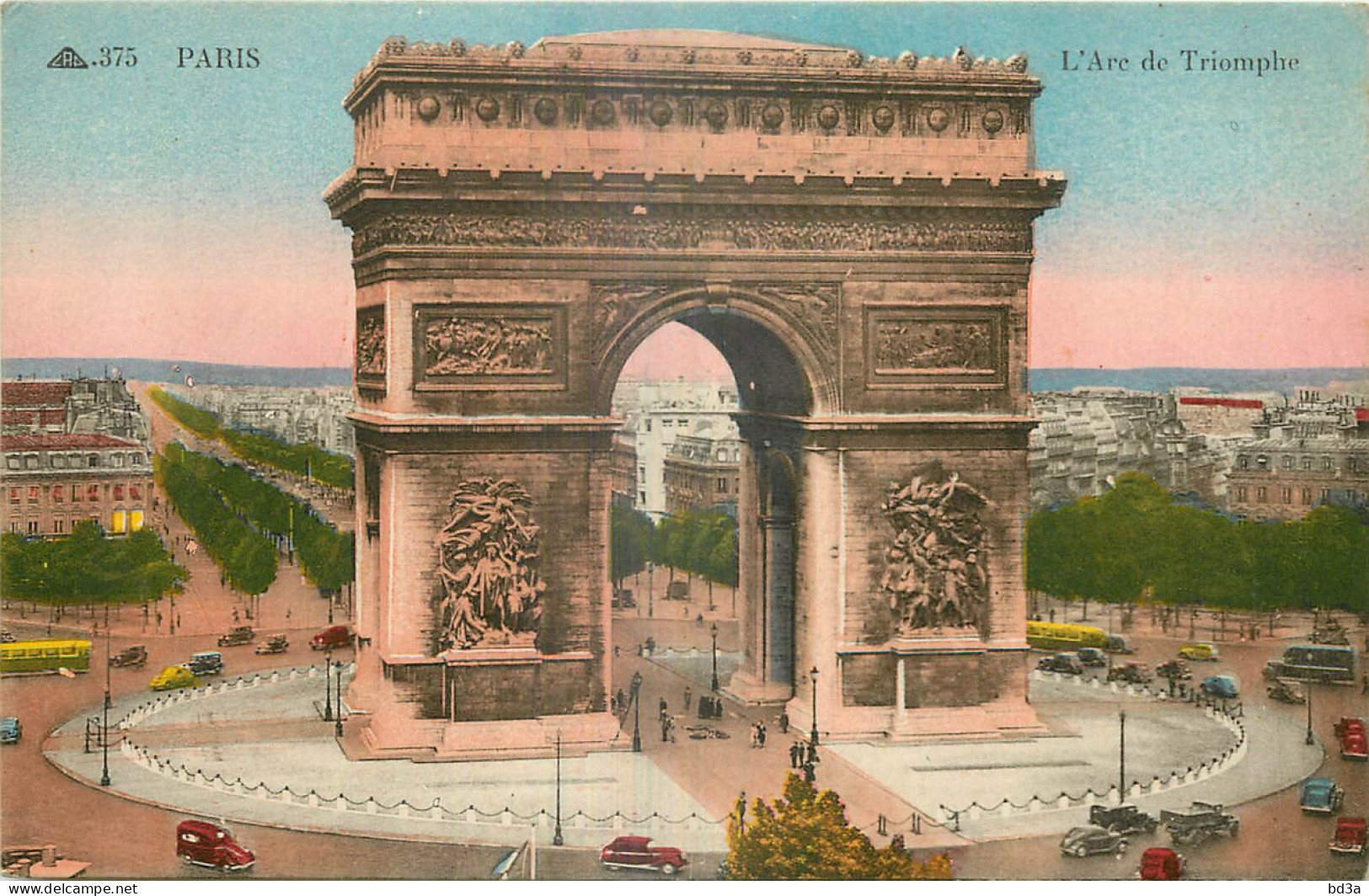 75 - PARIS - ARC DE TRIOMPHE - Triumphbogen