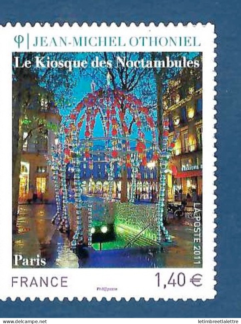 France - Adhésif - YT N° 525 - Neuf Sans Charnière - 2011 - Neufs