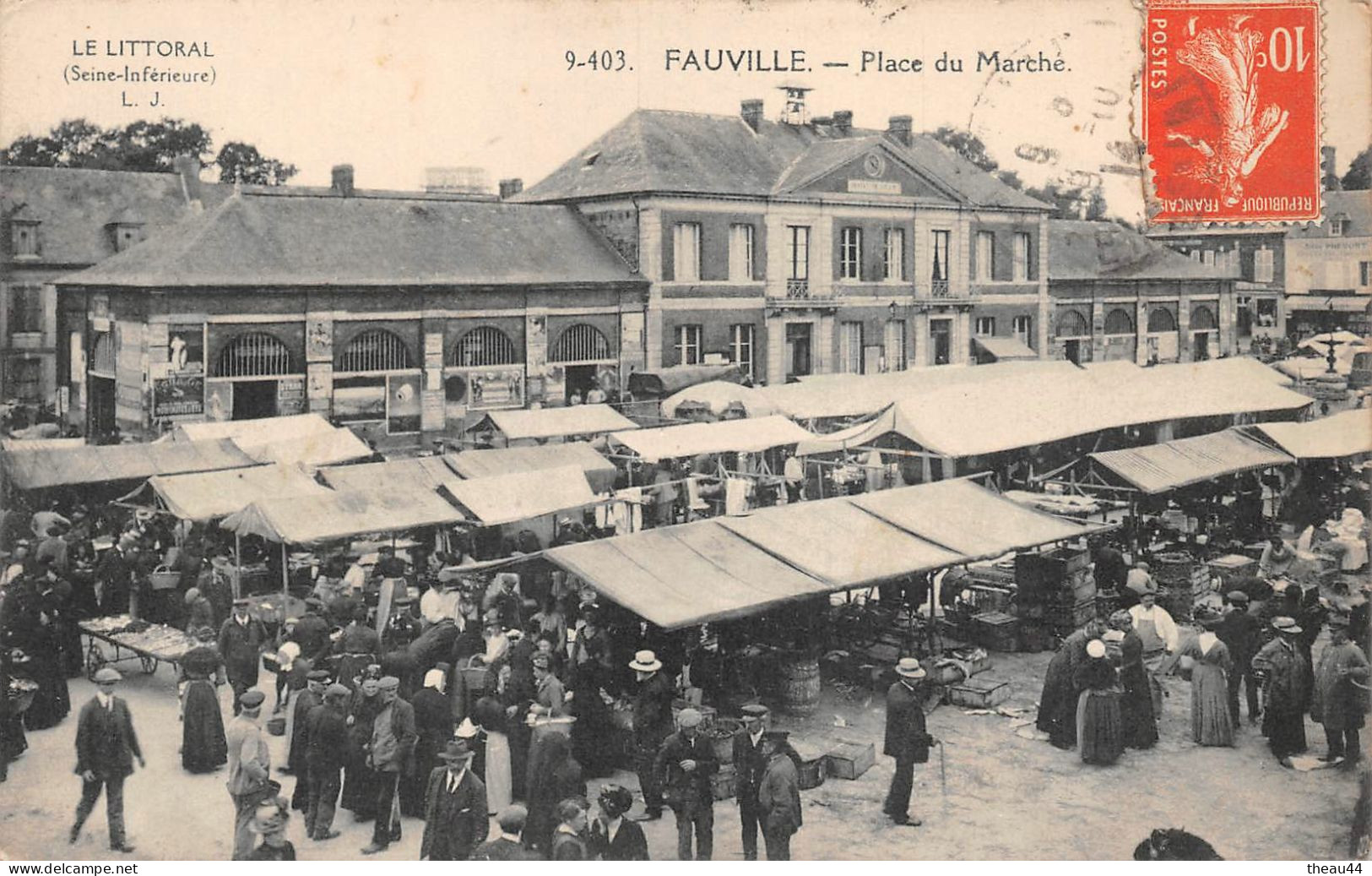 ¤¤  -   FAUVILLE    -   Place Du Marché     -  ¤¤ - Sonstige & Ohne Zuordnung