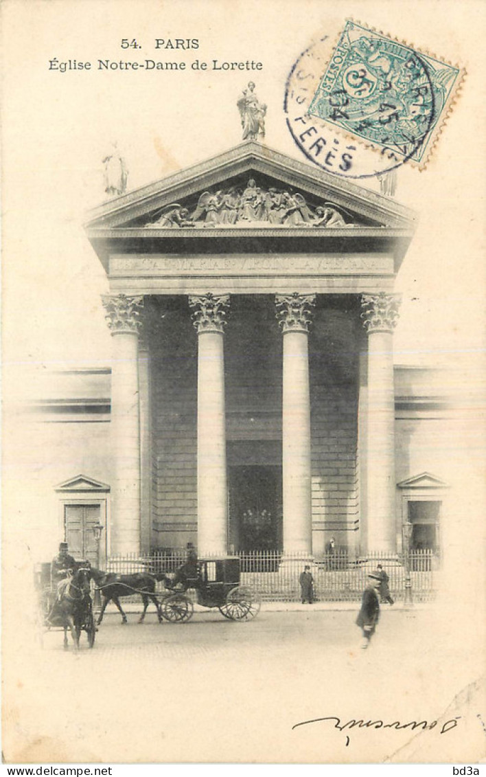 75 - PARIS - EGLISE NOTRE DAME DE LORETTE - Chiese