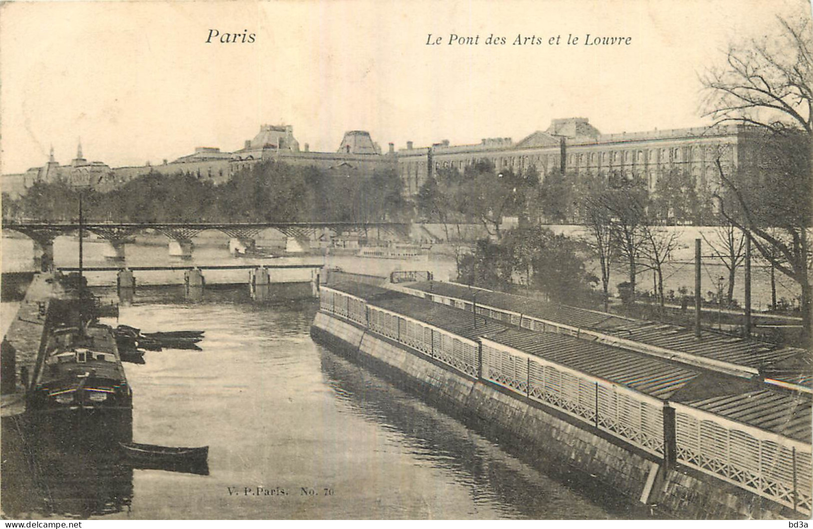 75 - PARIS - LE PONT ET LE LOUVRE - Louvre