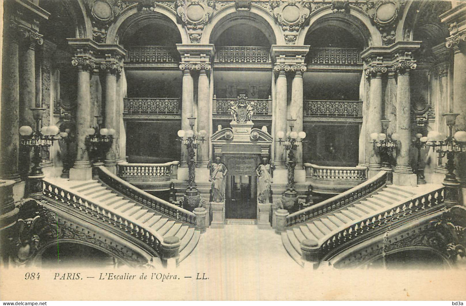 75 - PARIS - ESCALIER DE L'OPERA - Andere Monumenten, Gebouwen