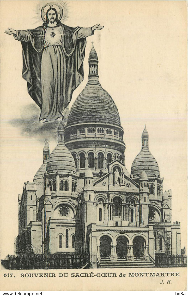 75 - PARIS - SOUVENIR DU SACRE COEUR  - Sacré-Coeur