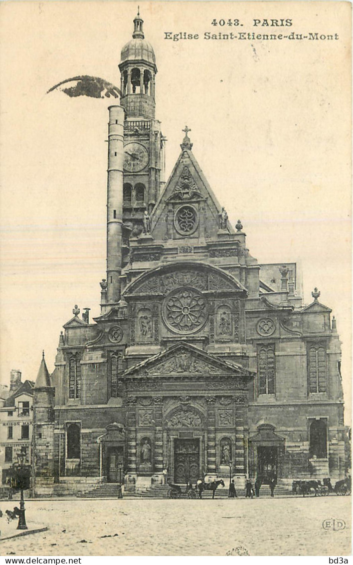 75 - PARIS - EGLISE SAINT ETIENNE - Chiese