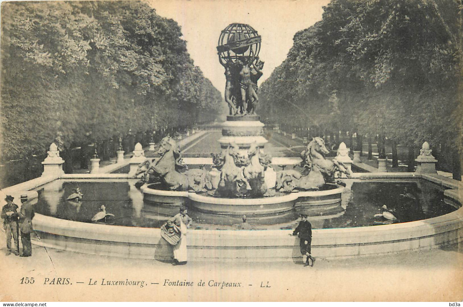 75 - PARIS - LE Luxembourg - FONTAINE DE CARPEAUX - Andere Monumenten, Gebouwen