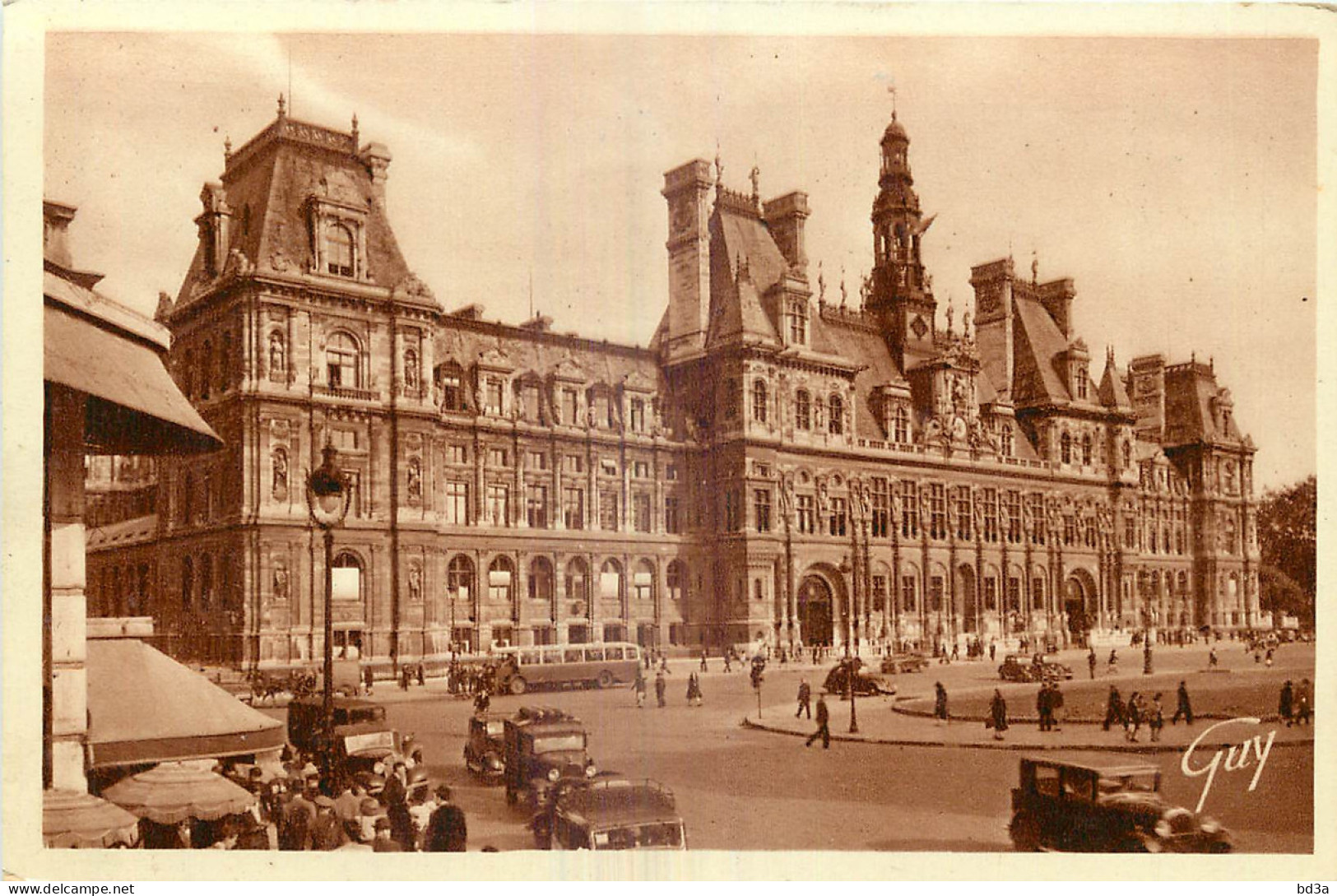 75 - PARIS - L'HOTEL DE VILLE  - Autres Monuments, édifices