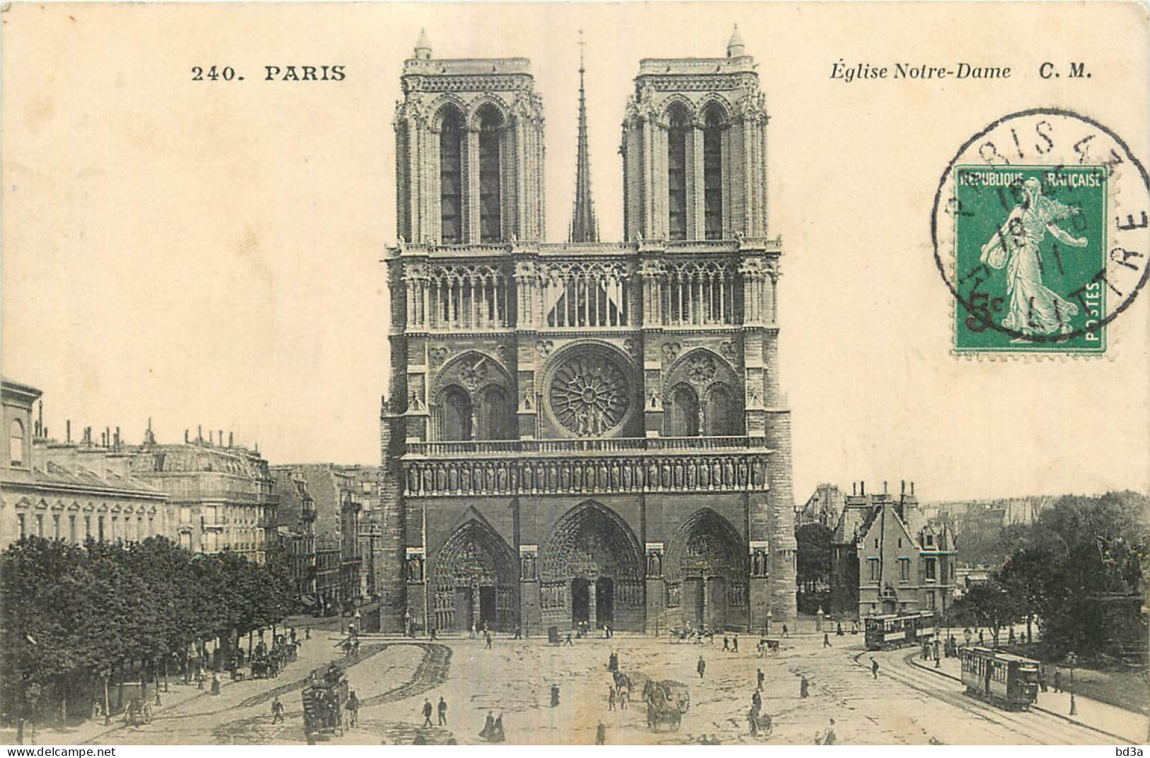 75 - PARIS - EGLISE NOTRE DAME - Notre Dame De Paris