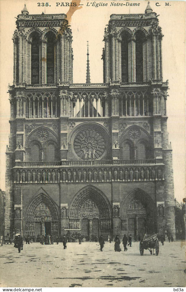 75 - PARIS - EGLISE NOTRE DAME - Notre Dame Von Paris