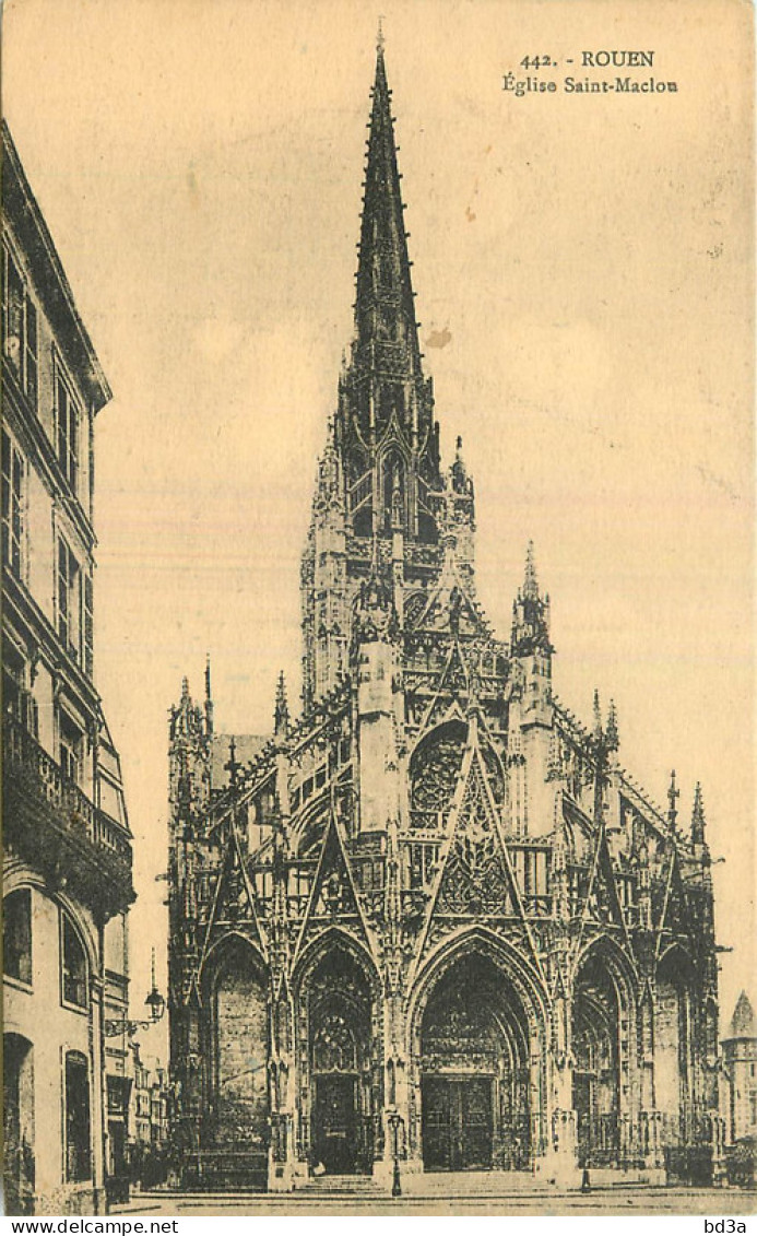 76 - ROUEN - EGLISE SAINT MACLOU - Rouen