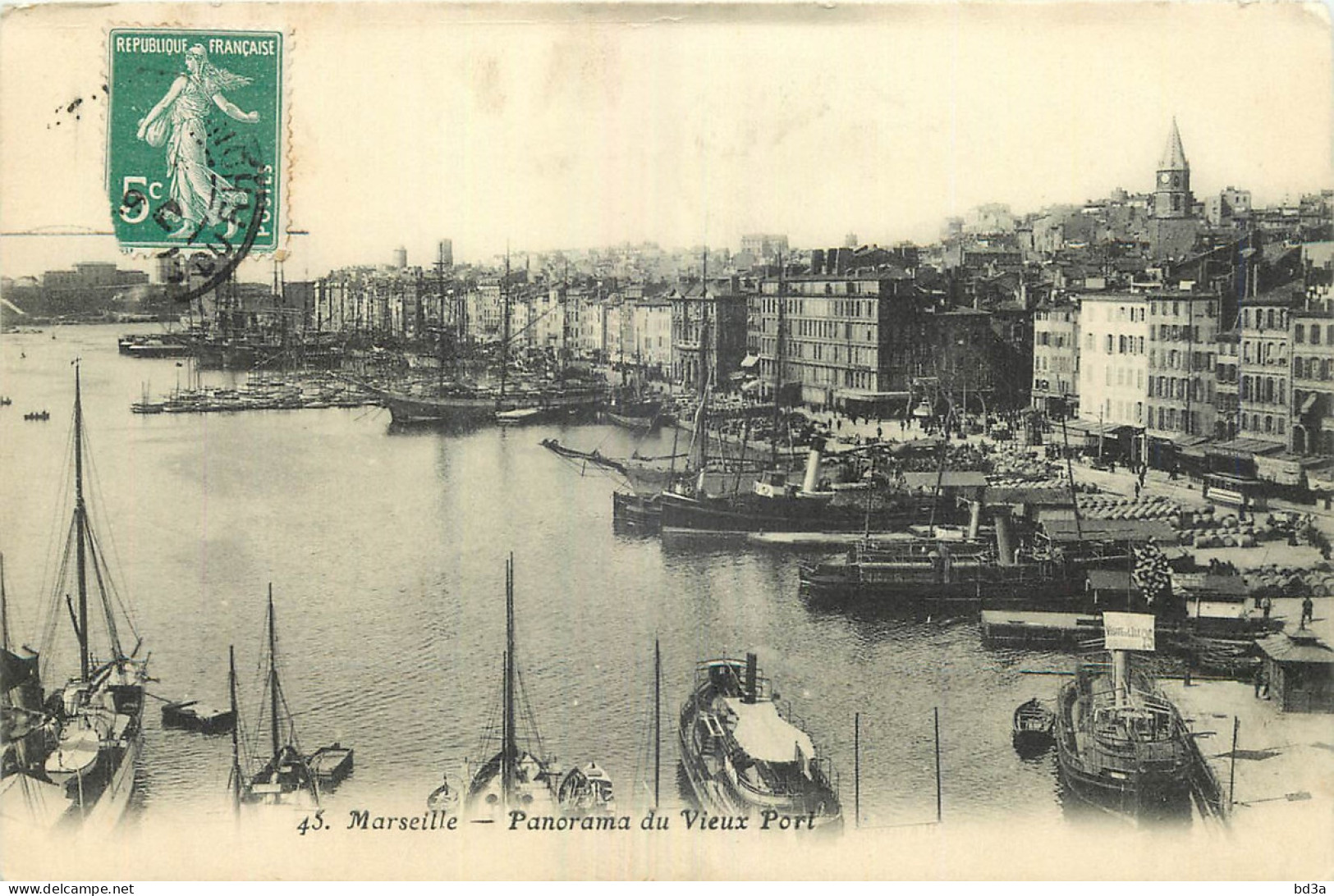 13 - MARSEILLE - PANORAMA DU VIEUX PORT - Oude Haven (Vieux Port), Saint Victor, De Panier